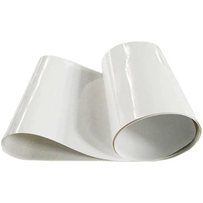 white pvc conveyor belt
