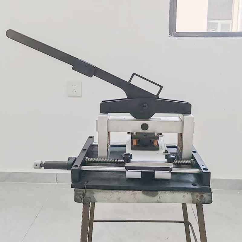 Finger Joint Teeth Punch Machine For Nylon Base Belt