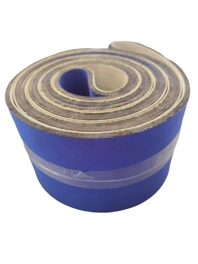Cinta transportadora de PVC con esponja